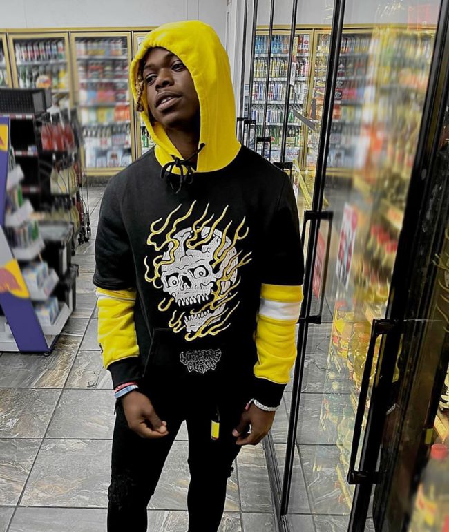 Black and yellow designer hoodie sale